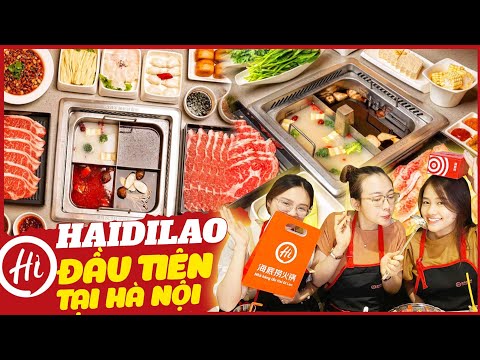 Hai Di Lao Hà Nội - HNAG - Chúng mình được ăn Hailidao HN đầu tiên : Choáng với hoá đơn mà siêu ngon !