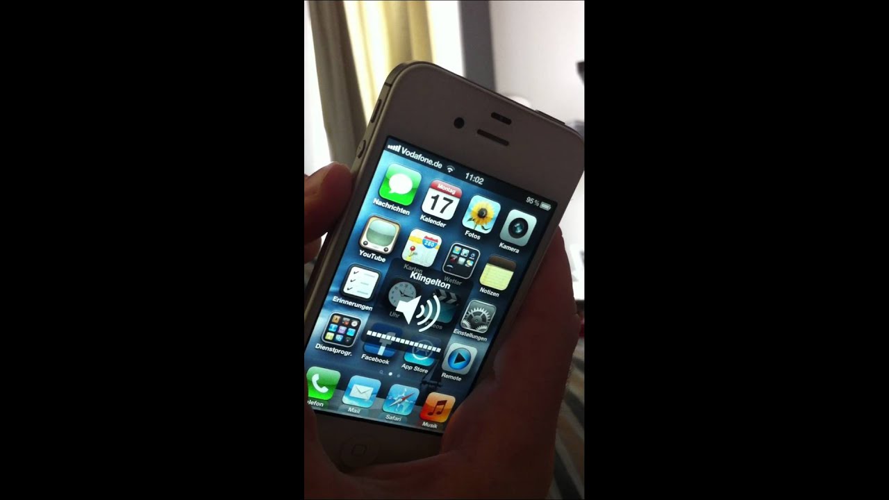 Iphone 4s Laut Leiser Knopf Defekt Volume Button Broken 1080p Youtube