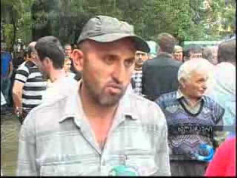 აქცია თოხებით და ბარებით  - კირნათისა და მარადიდის მცხოვრებთა პროტესტი