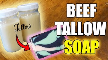 How To Make Tallow Soap - Cold Process