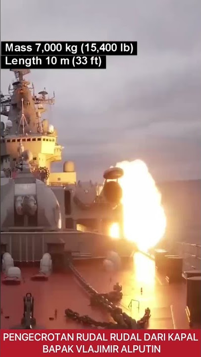 PENGECROTAN RUDAL KAPAL RUSIA