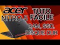 Acer Nitro 5 : Upgrade RAM, Disque dur, SSD [Tuto facile]