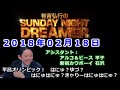 2018.02.18有吉弘行のSUNDAY NIGHT DREAMER （アルコ＆ピース 平子、新宿カウボーイ 石沢）