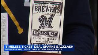 Brewers 'Timeless Ticket' holders say the team isn't fully honoring deal