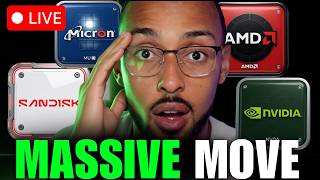 (URGENT) IMPORTANT MOVES BEING MADE BY NVIDIA, MICRON, SANDISK, AND MORE | MONDAY CLOSE