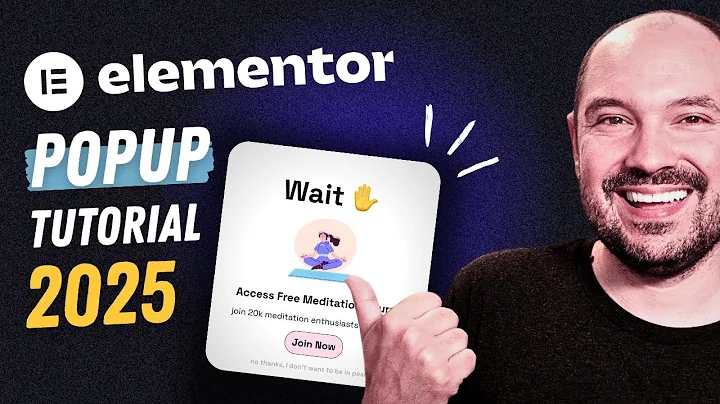 How To Make Awesome Pop-Ups With Elementor Pro ✅ Elementor Popup Tutorial