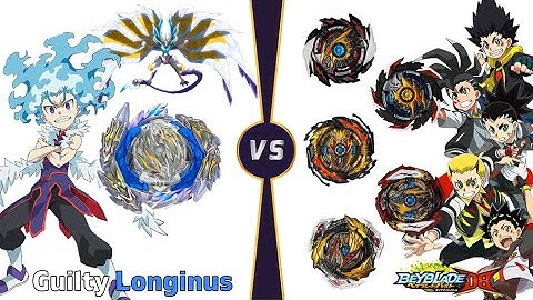 【Guilty Longinus VS Random Booster Vol  28】 Beyblade Burst DB 베이블레이드 버스트 DB ベイブレードバーストDB