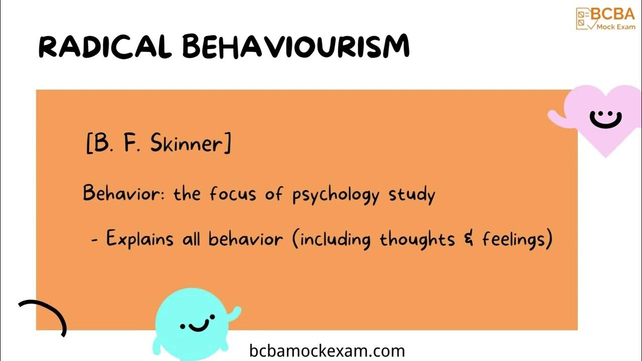 A03 radical behaviorism mentalism bcba exam study guide bcba 