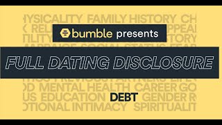 How and when to discuss financial debt with your partner | Full Dating Disclosure with Mona Chalabi