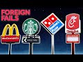 American Fast Food Chains Overseas
