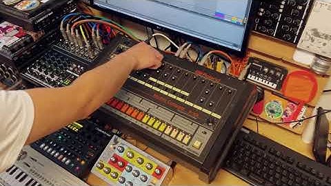 Happy #808day Jam with Digitone, Sirin, ESX-1(Talkbox), RE-201, MNT-9