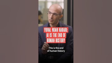Yuval Noah Harari gelooft dat AI het einde is van de door de mens gedomineerde geschiedenis #AI #...