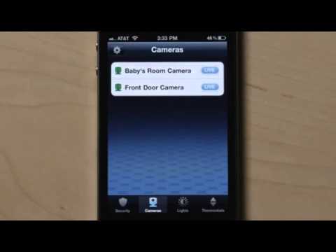 iPhone App for ADT Pulse - YouTube