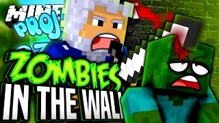 Minecraft - ZOMBIES IN THE WALLS! - Project Ozone #131 screenshot 4