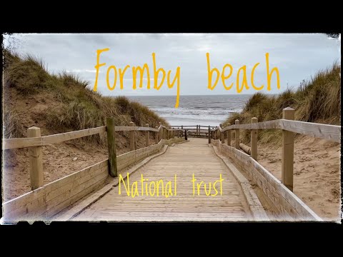 Exploring Hiking -Formby beach -National trust -Liverpool -Walk in UK
