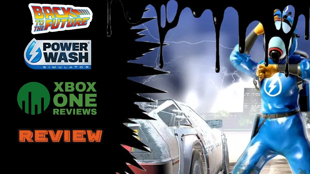 A Sneak Peek at the Cool Animations of the Back to the Future Special Pack  for PowerWash Simulator - Xbox Wire