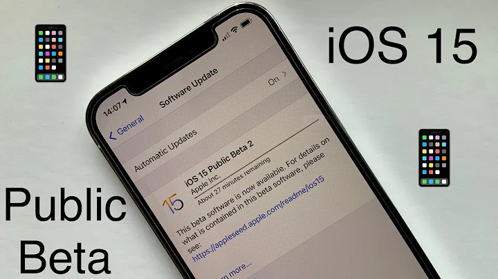 How to Install iOS 15 Public Beta