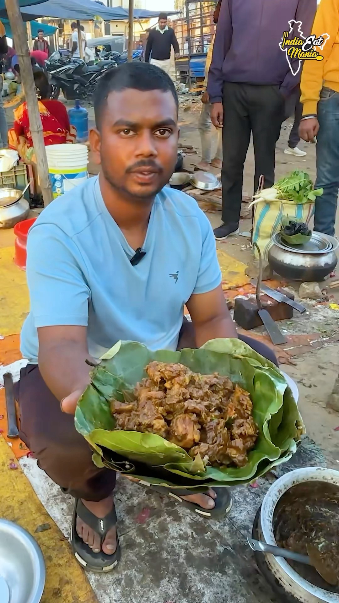 Adivasi Bazar Ka Chulhe Wala Desi Chicken Making In Ranchi Rs. 100/- Only #jharkhand #shorts