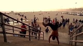 Walking On Hands Up Stairs