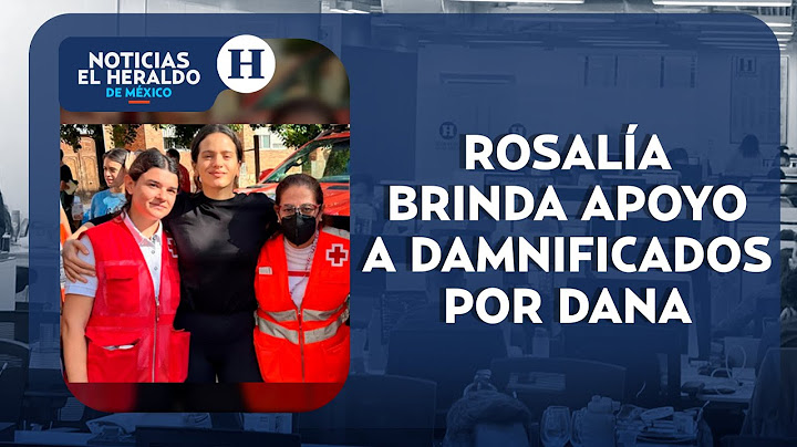 ¡La Motomami al rescate! Rosalía va a Valencia en ayuda a afectados por Dana | Noticias el Heraldo