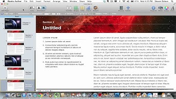 How to export your iBook Author publication and publication preview ( video 3 )