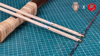 How to make a wind feather arrow | 神奇的風羽箭 | bow and arrow