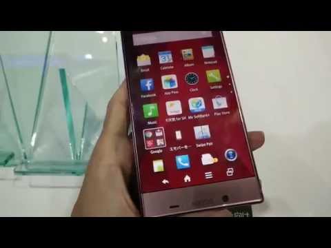 SHARP AQUOS CRYSTAL X (402SH) - Hands-on