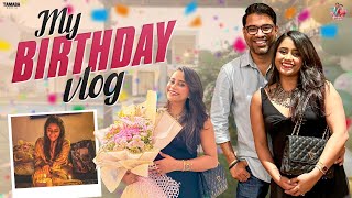 My Birthday Vlog || Birthday Celebration🥳 || Ammai Abbai || Tamada Media