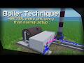 How to make steam more efficiency | Boiler | Industrialist Roblox