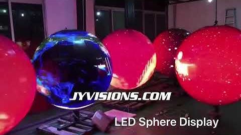 JYVISIONS LED DISPLAY, LED SPHERE DISPLAY, LED BALL