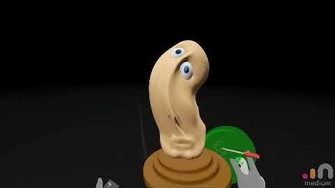 Russian agent VR sculpt oculus medium by cabel Adams