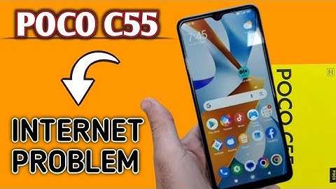 Poco c55 internet problem solution | Poco c55 data internet  not working
