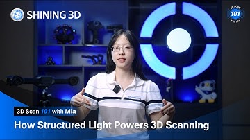 3D Scan 101 with Mia: How Structured Light Powers 3D Scanning