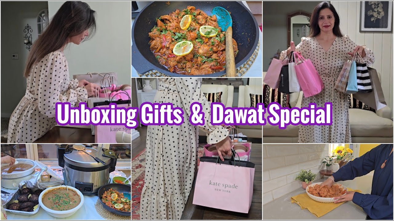 Gifts Unboxing 🎁| Delicious Chicken Tikka Bites Recipe | Perfect For Dawat