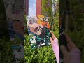 Hand-Painting the DEMON SLAYER Trio on Clear Acrylic! (Wait for the Reveal)