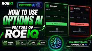 HOW TO USE OPTIONS AI FEATURE OF ROE IQ? | OPTION TRADING USING AI | HOW TO USE AI IN OPTION TRADING screenshot 4