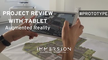 Prototype | Project review with tablet | Augmented reality