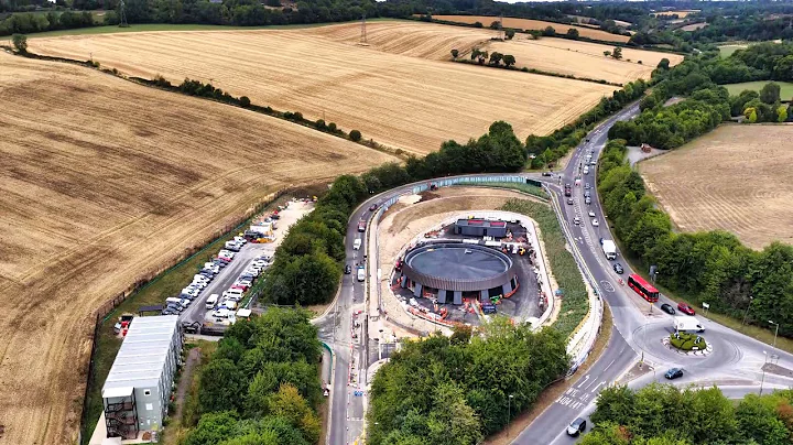 HS2 Amersham Tunnel & Ventilation Shaft | UK High-Speed Rail Construction Update 2025