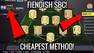 FIENDISH SBC CHEAPEST METHOD!! (LOYALTY)| FIFA 21 LEAGUE & NATION HYBRID SBC TUTORIAL