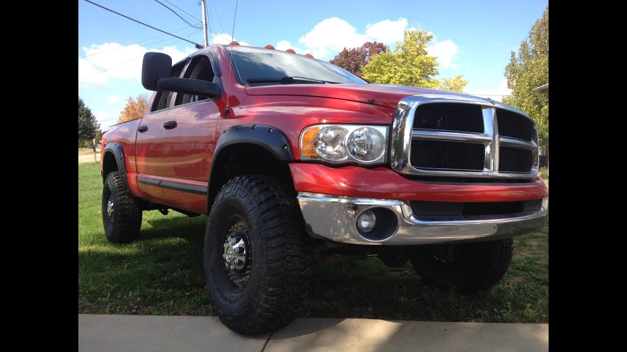 military tire on the 3rd gen dodge cummins! 