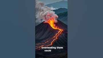 What If We Dumped All Our Trash Into Volcanoes?  #shorts  #whatif