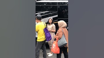 Kak Devi pramugari cantik viral bus Semeru asal Blora #trending #shorts