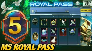 MONTH 5 ROYAL PASS | 1 TO 50 RP | M5 ROYAL PASS PUBG MOBILE | SEASON 5 ROYAL PASS | M5 ROYAL PASS