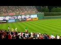 Cleveland Indians Hot Dog Race!