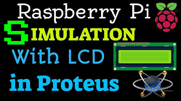 Interfacing Raspberry Pi With LCD in Proteus | Raspberry Pi Simulation in Proteus | #raspberrypi
