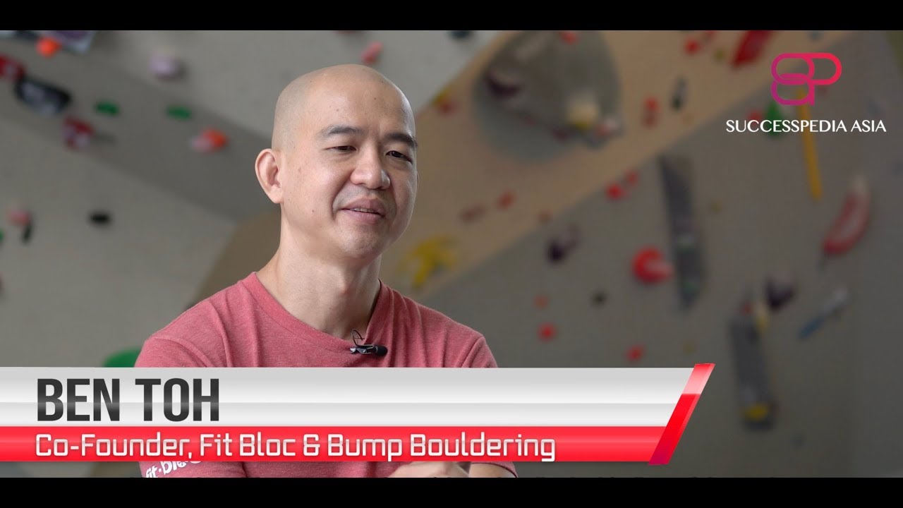 Singapore Co Founder Fit Bloc Bump Bouldering Ben Toh Youtube