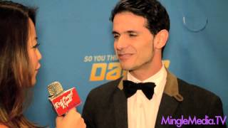 Tyce Diorio At So You Think You Can Dance Tour Press Junket