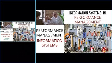PERFORMANCE MANAGEMENT INFORMATION SYSTEMS IN PERFORMANCE MANAGEMENT  QUALITY-SOURCES OF INFORMATION