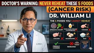 Doctor’s Warning  Never Reheat These 5 Foods Cancer Risk | Dr. William Li