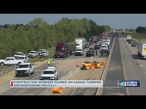 3 injured in crash on Kansas Turnpike south of Wichita